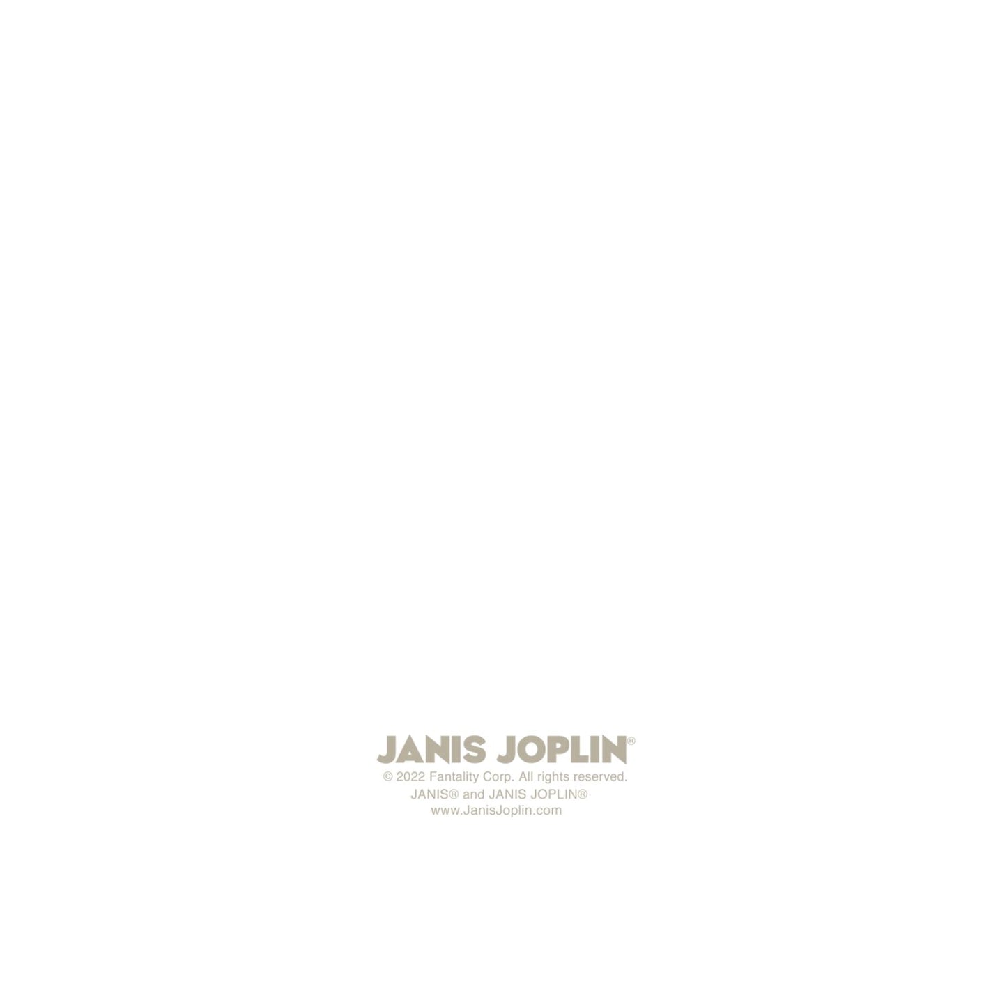 Janis Joplin "Two Men" Art Greeting Card