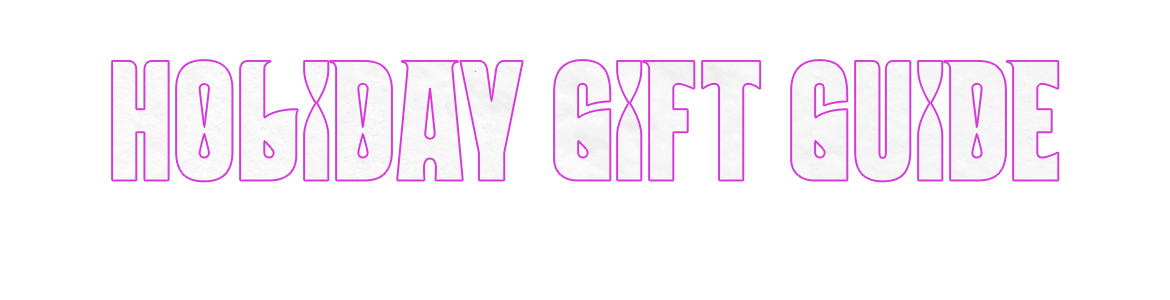 Holiday gift guide. Perfect gift ideas for the ultimate fan.