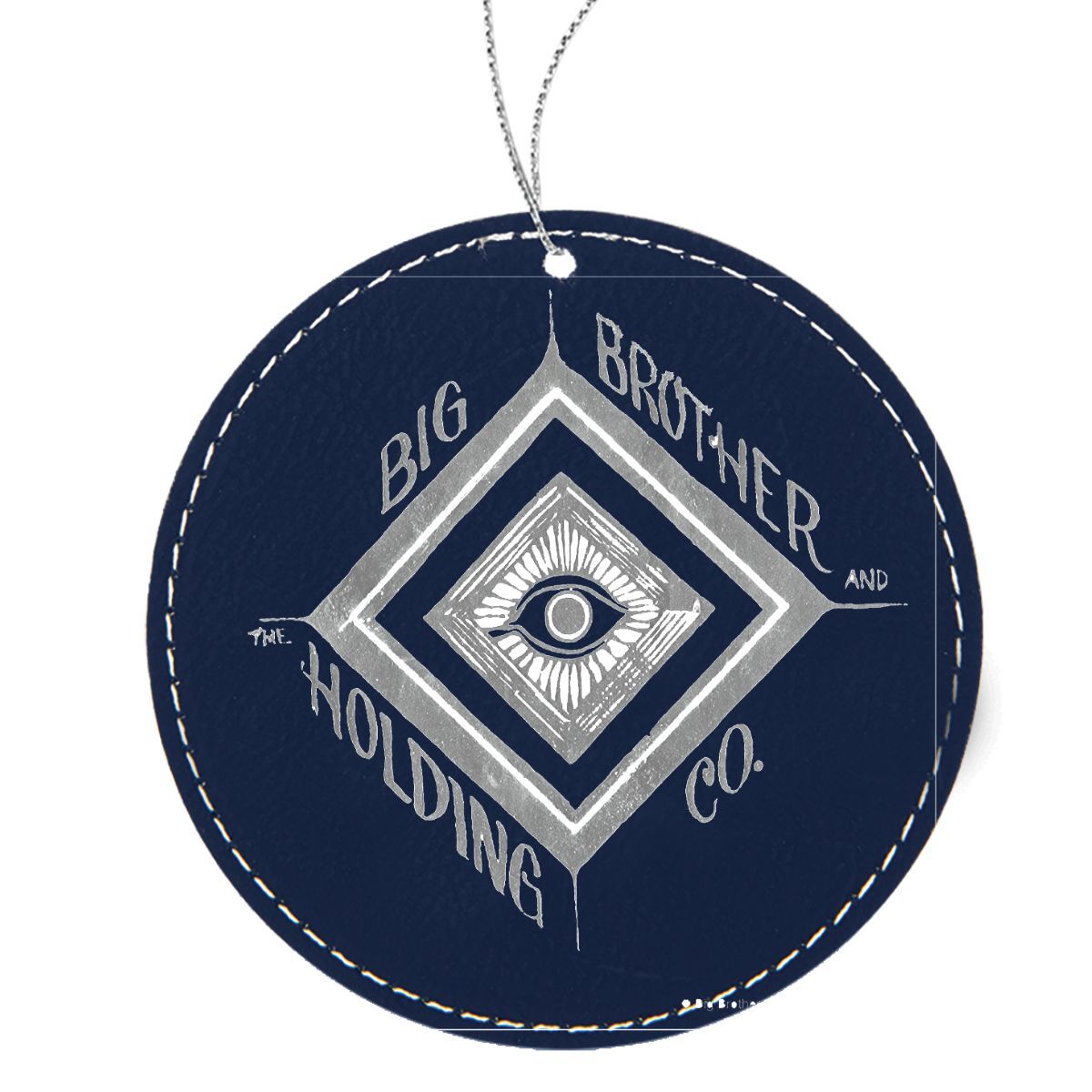 Mystic Eye Leather Ornament