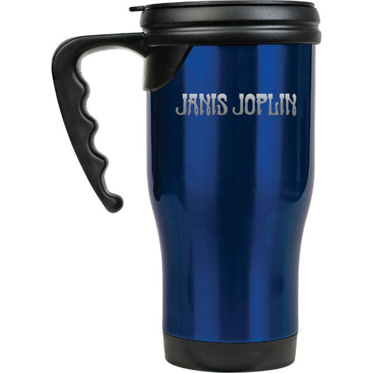 Blue Logo Travel Mug