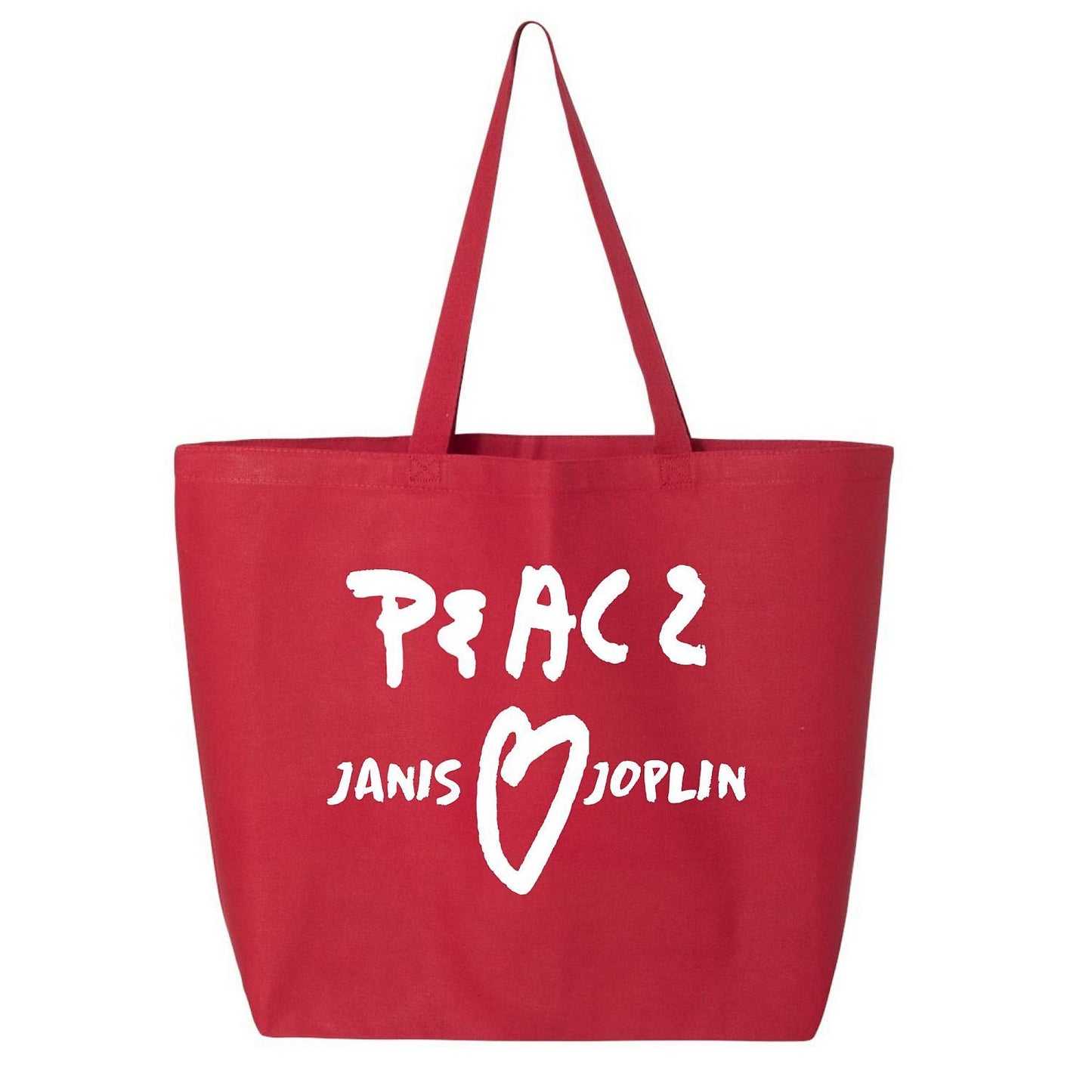 Peace Heart Tote Bag