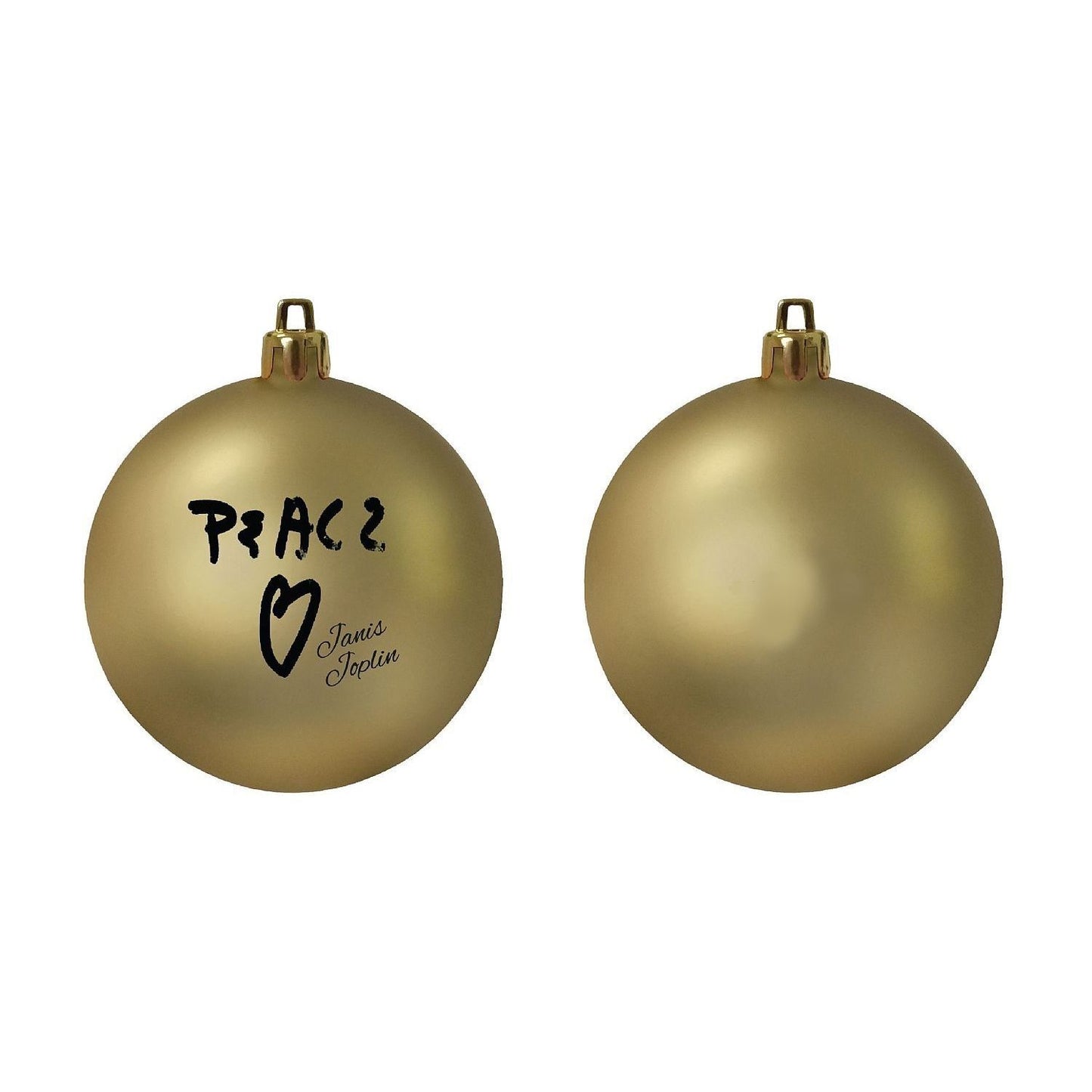 Janis Joplin Peace Ornament