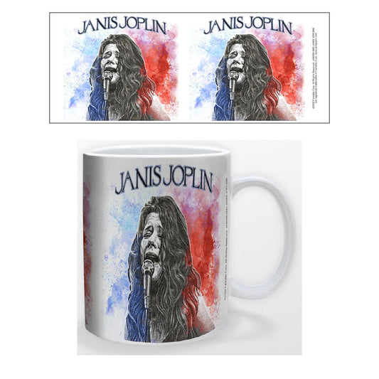 Janis Joplin - Paint Mug