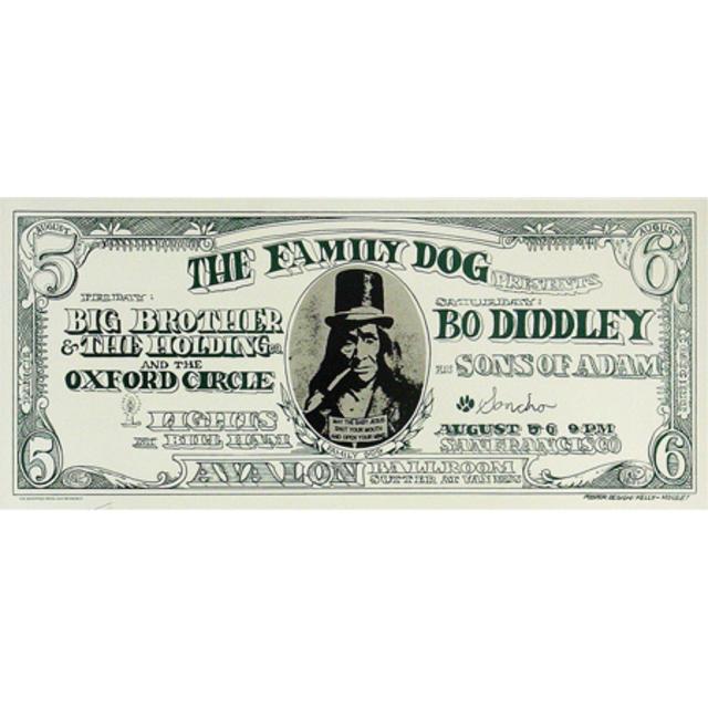 Dollar Bill Lithograph