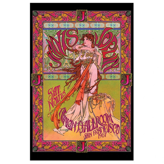 Janis Joplin Avalon Bob Masse Poster