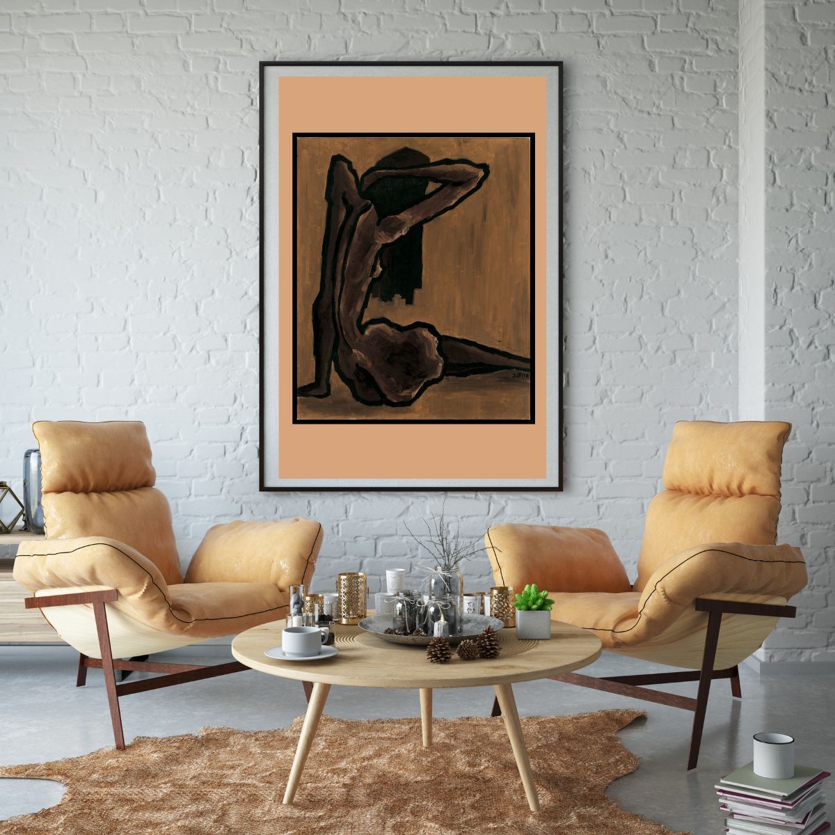 Reclining Woman Fine Art Print