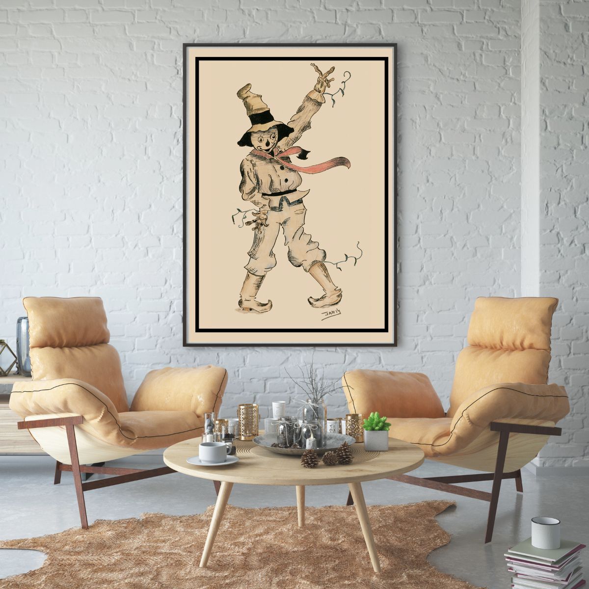 Scarecrow Fine Art Print