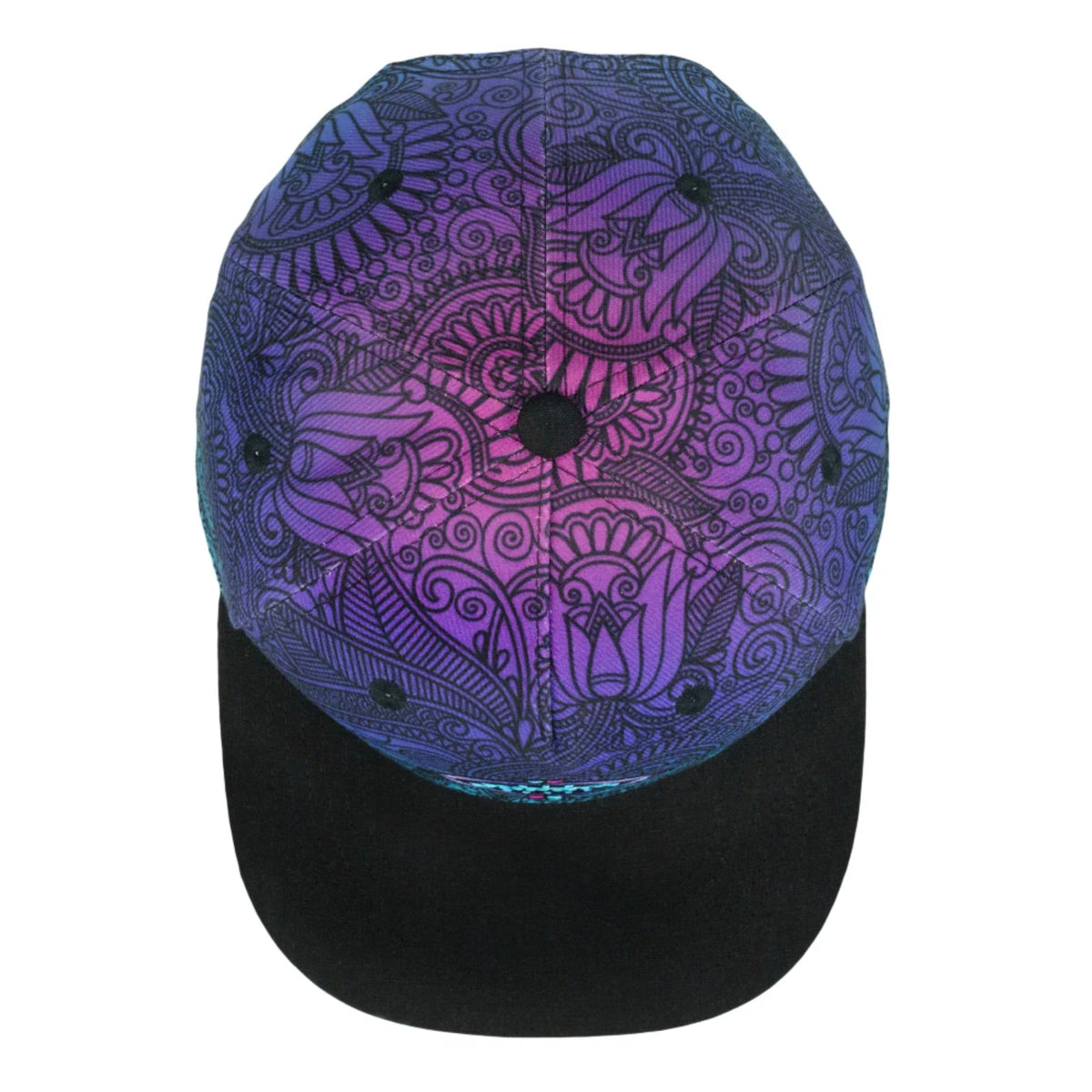 Janis Joplin Cosmic Paisley Snapback Hat