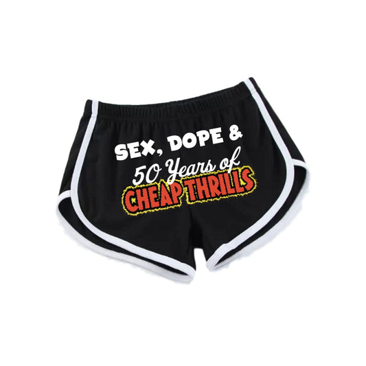 Sex, Dope & Cheap Thrills Booty Print Women's Jogging Shorts