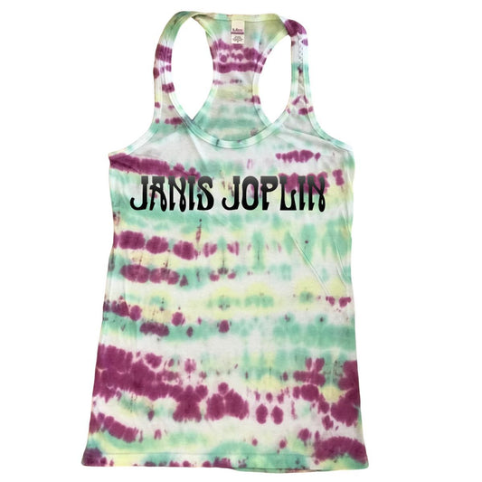 Tie-Dye Logo Women's Racerback Tank Top