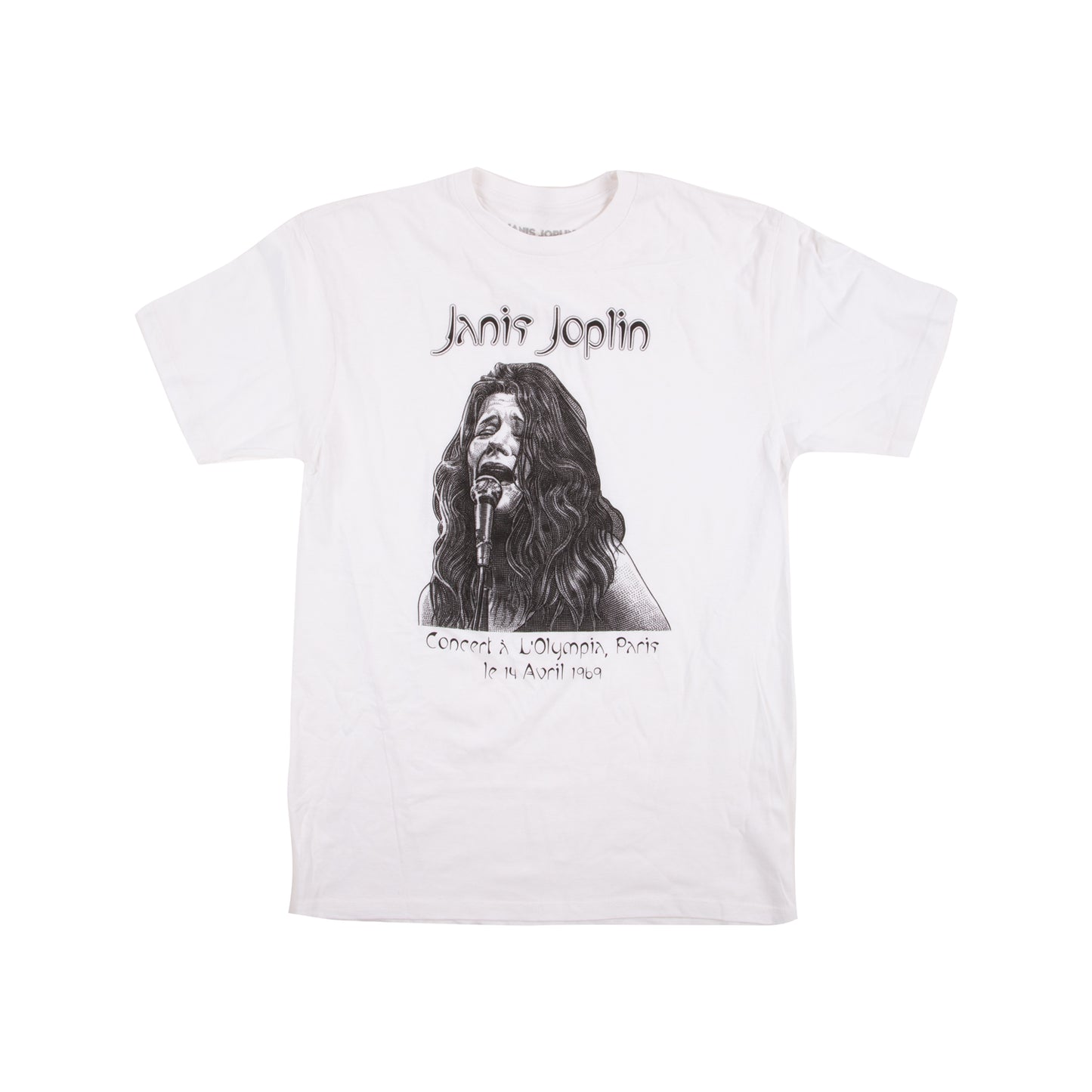 Janis Joplin Olympia Paris Ladies T-Shirt