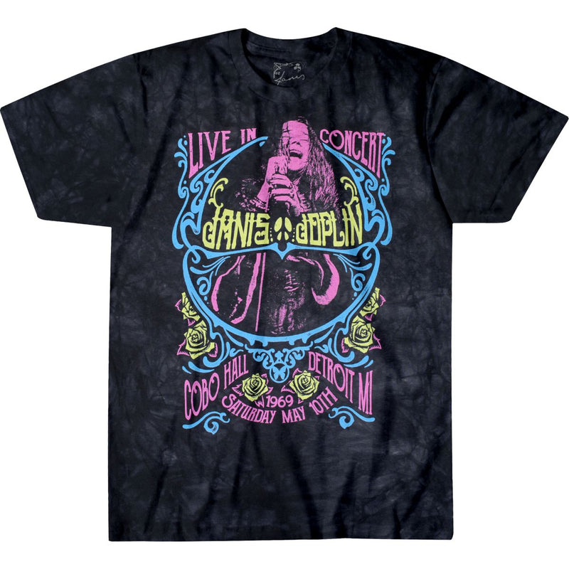Detroit 69 Blacklight Tie-Dye T-Shirt
