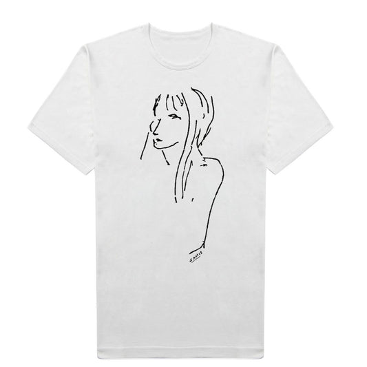 Girl With Long Hair T-shirt