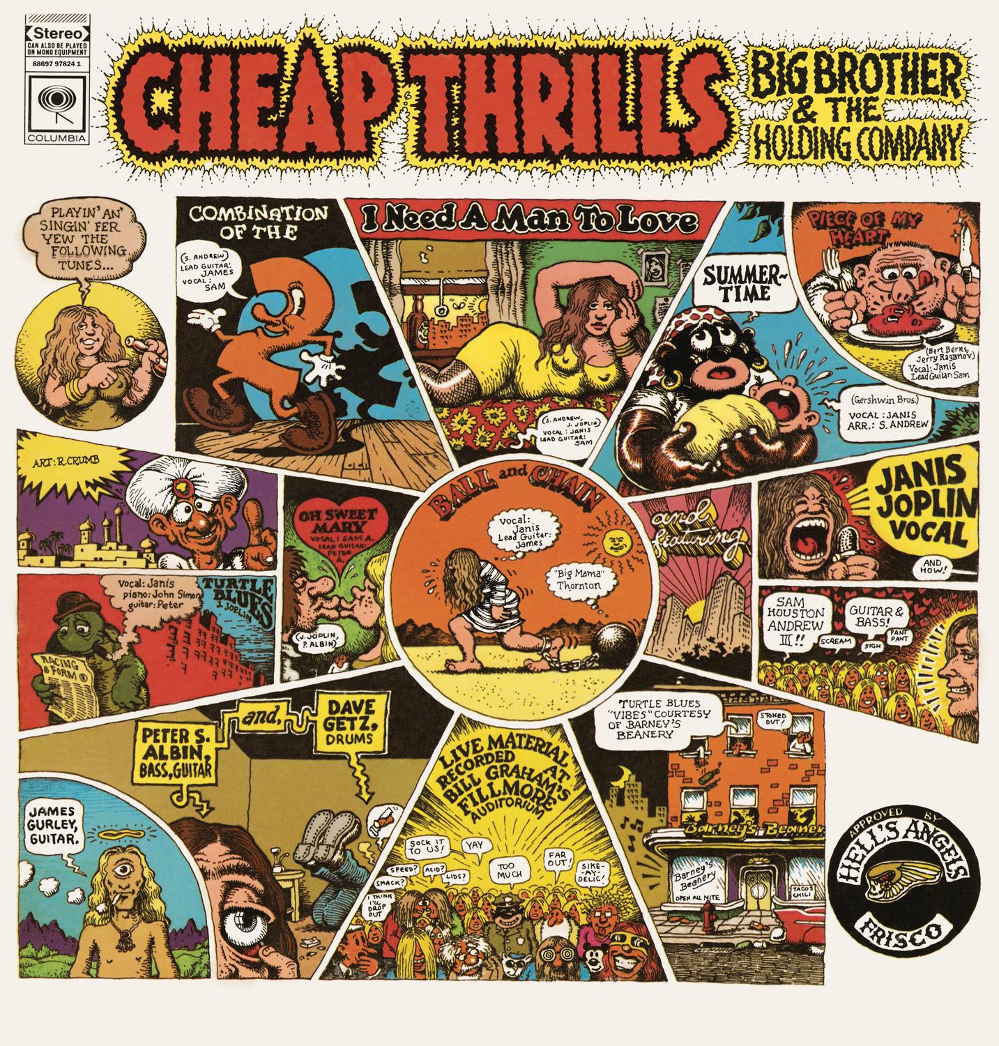 Janis Joplin - CHEAP THRILLS LP