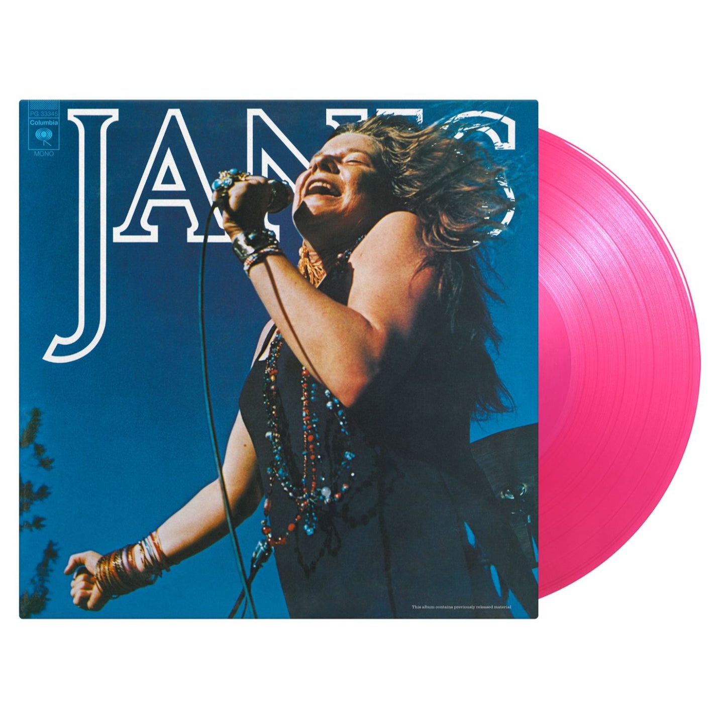 Janis 180g Gatefold Translucent Magenta Vinyl 2 LP