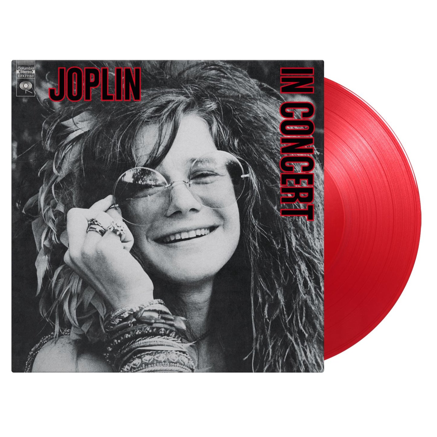 Joplin In Concert 180g Deluxe Gatefold Translucent Red Vinyl 2 LP